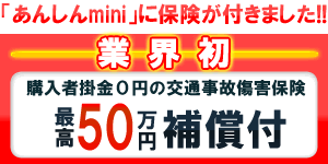 ���񂵂�mini�ɏ��Q�ی����t���܂���